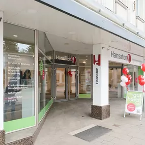 Hansaton Hörkompetenz-Zentrum Hauptplatz 1, Amstetten von links kommend