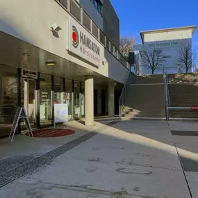 Hansaton Hörkompetenz-Zentrum Stiftingtalstraße 5, Graz von links kommend