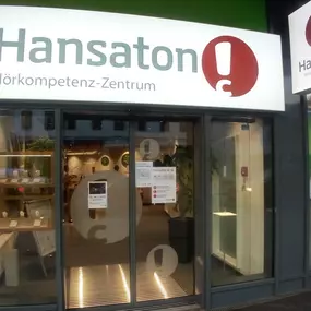 Hansaton Hörkompetenz-Zentrum Kagraner Platz 1 - 4, Wien Donaustadt Frontansicht