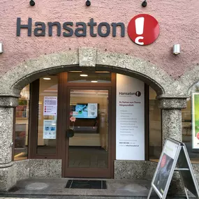 Hansaton Hörkompetenz-Zentrum Obermarktstraße 4, Telfs Frontansicht