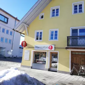 Hansaton Hörkompetenz-Zentrum Untermarkt 37, Reutte in Tirol von rechts kommend