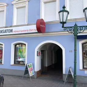 Hansaton Hörkompetenz-Zentrum Stadtplatz 23, Mattighofen Frontansicht