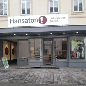 Hansaton Hörkompetenz-Zentrum Sparkassegasse 8, Hollabrunn Frontansicht