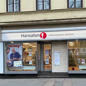 Hansaton Hörkompetenz-Zentrum Praterstraße 58, Wien Leopoldstadt Frontansicht