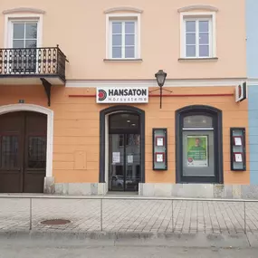 Hansaton Hörkompetenz-Zentrum Raffaltplatz 6, Murau Frontansicht