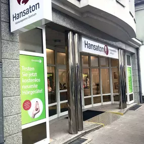 Hansaton Hörkompetenz-Zentrum Hauptstraße 13/1, Oberpullendorf von links kommend