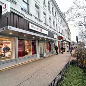 Hansaton Hörkompetenz-Zentrum Gersthofer Straße 8, Wien Währing von links kommend