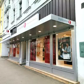 Hansaton Hörkompetenz-Zentrum Gersthofer Straße 8, Wien Währing von rechts kommend