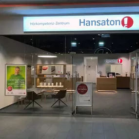 Hansaton Hörkompetenz-Zentrum Auhof Center, Albert-Schweitzer-Gasse 6, Wien Penzing Frontansicht