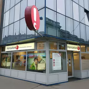 Hansaton Hörkompetenz-Zentrum Am Spitz 10, Wien Floridsdorf Frontansicht