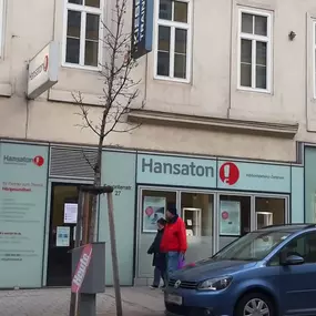 Hansaton Hörkompetenz-Zentrum Favoritenstraße 27, Wien Wieden Frontansicht