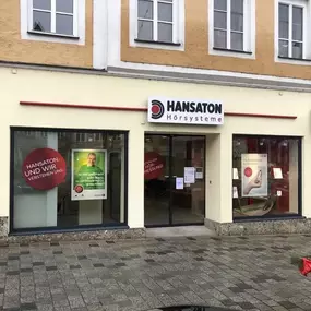 Hansaton Hörkompetenz-Zentrum Stadtplatz 3, Braunau am Inn Frontansicht