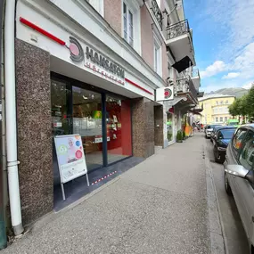 Hansaton Hörkompetenz-Zentrum Esplanade 8, Bad Ischl von links kommend