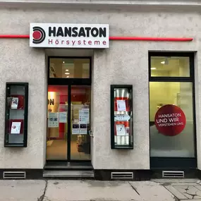 Hansaton Hörkompetenz-Zentrum Döblinger Hauptstraße 72/1, Wien Döbling Frontansicht