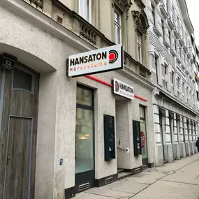 Hansaton Hörkompetenz-Zentrum Döblinger Hauptstraße 72/1, Wien Döbling von links kommend