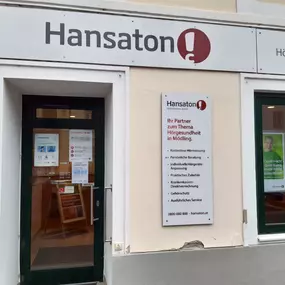 Hansaton Hörkompetenz-Zentrum Hauptstraße 46, Mödling Frontansicht