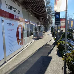 Hansaton Hörkompetenz-Zentrum Karl-Morre-Gasse 1, Leibnitz von links kommend