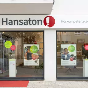 Hansaton Hörkompetenz-Zentrum Bahnstraße 19, Gänserndorf Frontansicht