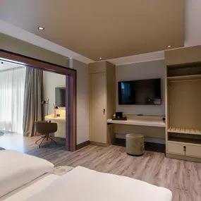 Suite Schlafzimmer Mercure Hotel Dortmund Centrum