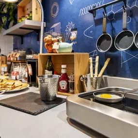 Buffet petit-déjeuner du Mercure Lyon Centre Lumière