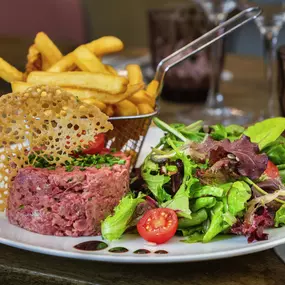 Plat servi au restaurant du Mercure Lyon Centre Lumière