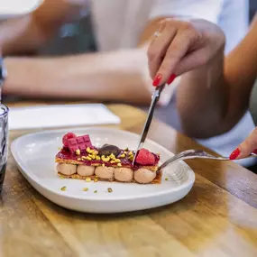 Plat servi au restaurant du Mercure Lyon Centre Lumière