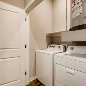 In unit washer and dryer