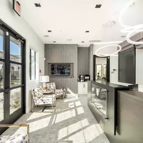 Lobby with reception