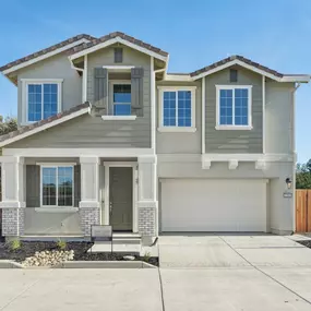 Exterior photo of new construction home in Brighton Place by Discovery Homes