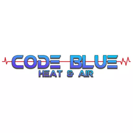 Logo van Code Blue Heat and Air