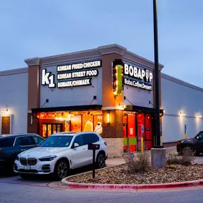 K1 & Bobapop Korean Cuisine Bar Karaoke | Address: 3126 E Central Texas Expy #100, Killeen, TX 76543, United States | Phone: 254-213-1234 | Korean Bar, Boba Dessert Drink, Korean Restaurant, Soju, Beer, Korean Street Food. Korean Bar and Restaurant near Killeen, TX