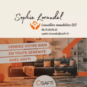 Bild von Sophie LORANDEL - Safti Immobilier