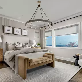Beautiful primary bedroom