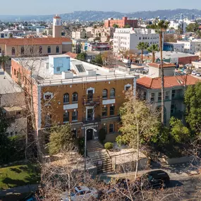 Aerial View of the Building