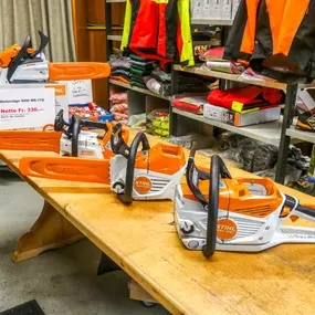 Motorsägen, Motorgeräte, Stihl Produkte, Alpnach
