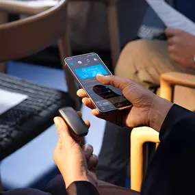 Effortless control using next-gen Bluetooth LE with the Beltone Envision™ at Hudson Valley Hearing Aid Center, a part of Beltone