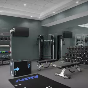 Health club  fitness center  gym