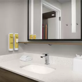 Guest room bath