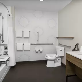 Guest room bath
