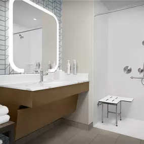 Guest room bath