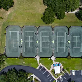 Tennis Courts featuring HydroGrid® Clay Courts