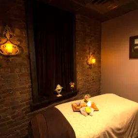 Treatment Room with Candles