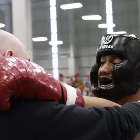 If you’re looking for a great cardio workout and also want to learn real fighting techniques, the Muay Thai Kickboxing program at McMahon Training Center in Fort Collins is the right place for you!