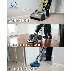 Floor Cleaning - Carpet, Hardwood, Tile