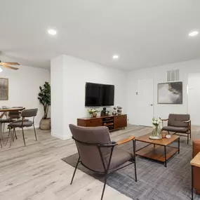 Living Room and Dining Area