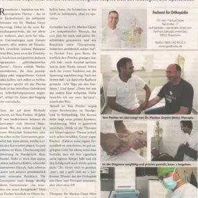 Bild von Privatpraxis Orthopädie Rosenheim - Dr. med. Markus Geyer