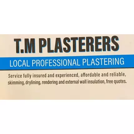 Logo de TM Plasterers