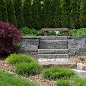 Our retaining walls are designed and constructed by highly skilled technicians.