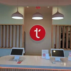 Vertical photo of the south congress lobby for Tso Chinese Takeout & Delivery