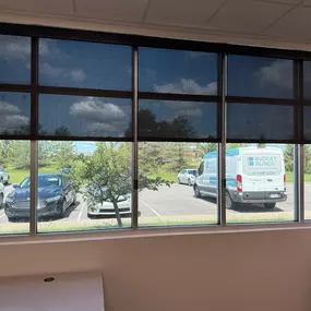 Solar Roller Shades - Commercial Building Mason, Ohio